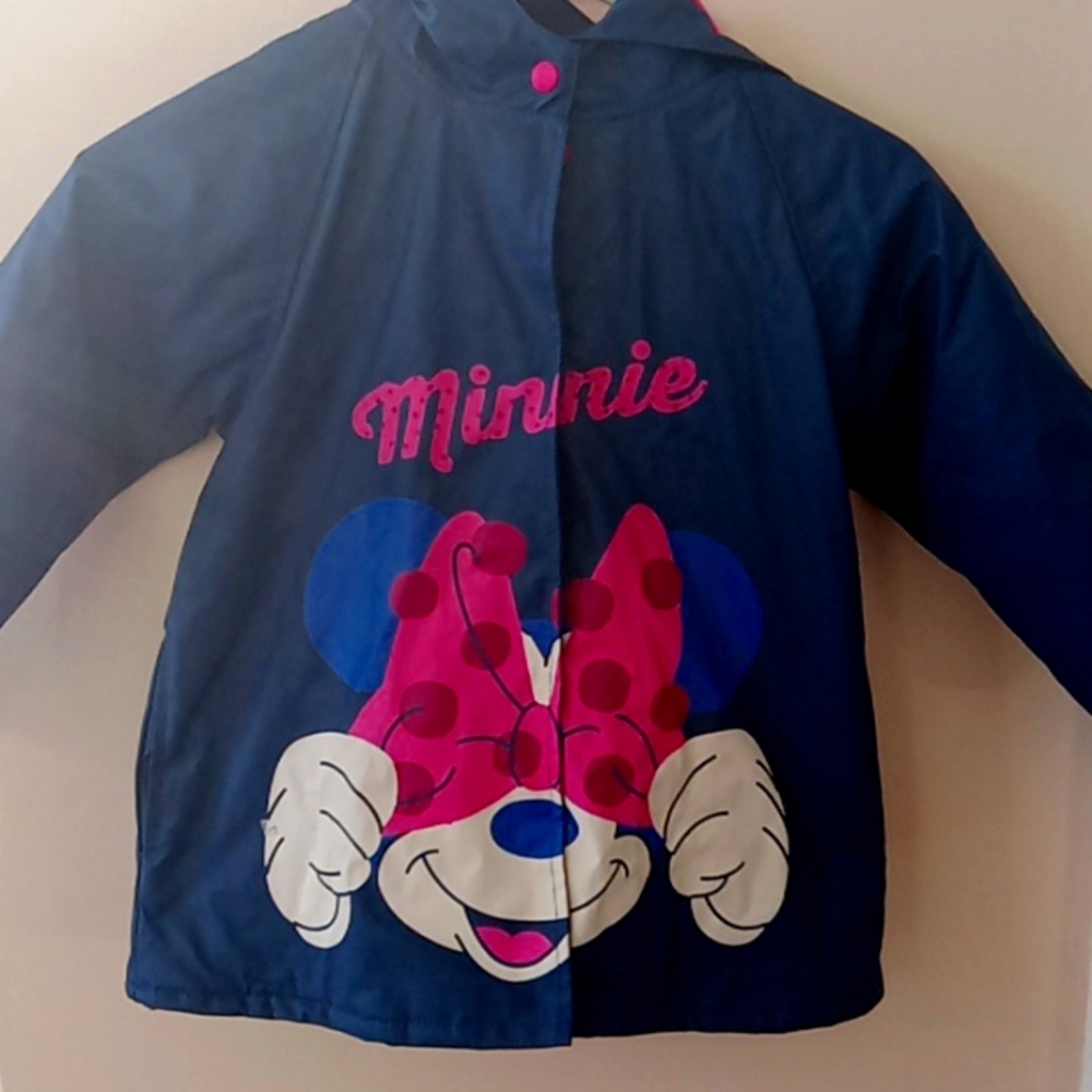 Minnie mouse rain jacket